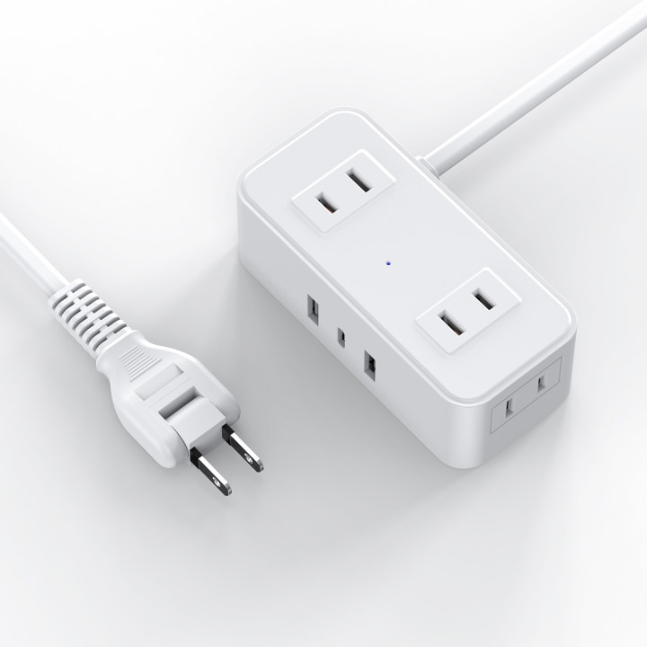 電源タップ 延長コード 2m 4個ac 2usb付き USB 1type-c コンセント スイッチ付き usb-c マルチ テーブルタップ 延長ケーブル おしゃれ スイングプラグ 壁掛け 延長コード2m usb コンセント 電源タップ スイッチ