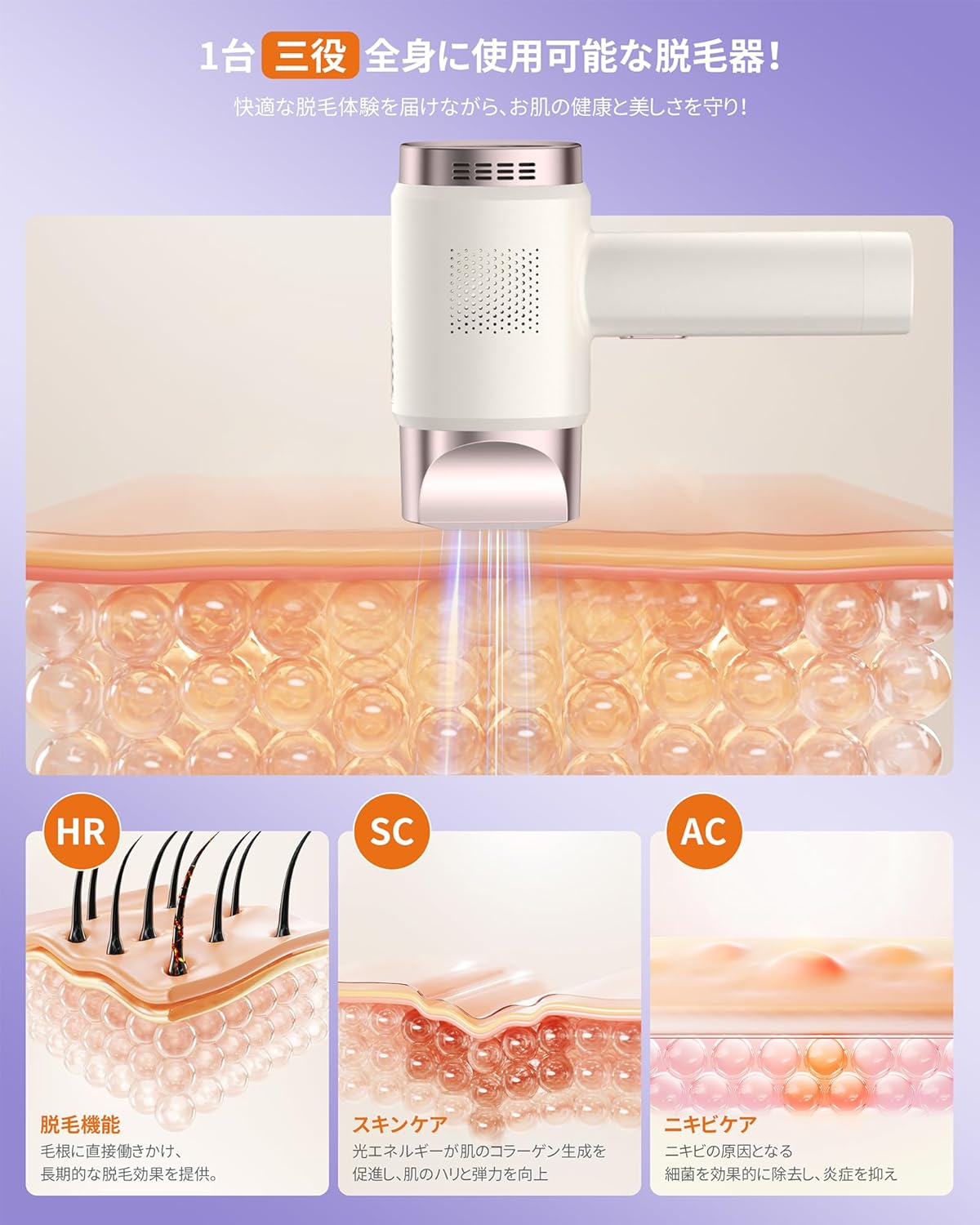 YUNDOOサファイア脱毛器 レディース VIO対応【業界超先進サロン級IPLサファイア脱毛器 99万発 9段階 19.3J高出力 3in1多機能】光脱毛器 脱毛器メンズ 光美容器 家庭用脱毛器 大画面タッチパネル搭載 全身ケア 顔 髭 脇 腕 足用 脱毛 全身用脱毛器 手動 自動モード 軽量 男女兼用 日本語説明書付き 3年間品質保証 FZ-608LBS